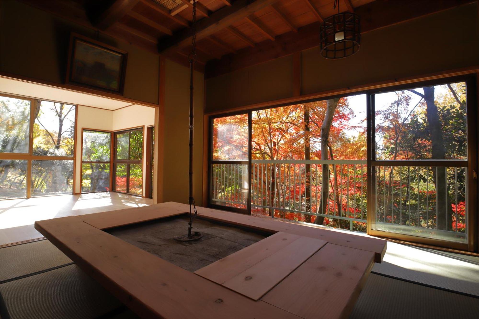 Hat Byakugoji, Japanese Traditional Fireplace　Hat白毫寺　自然豊富な別荘地にある囲炉裏付き一軒家 Nara Luaran gambar